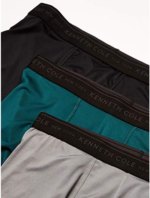 Kenneth Cole New York Men's Microfiber Boxer Brief Underwear, Multipack