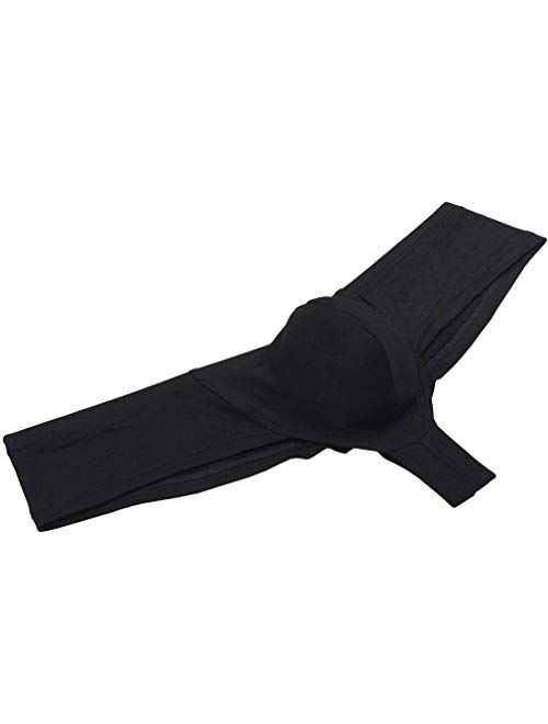 OROCOJUCO Men's Modal Cheeky Shorts Briefs Brazilian Bikini Underwear Skimpy Boxer Brief Bulge Pouch Brazilian Bikini Trunk