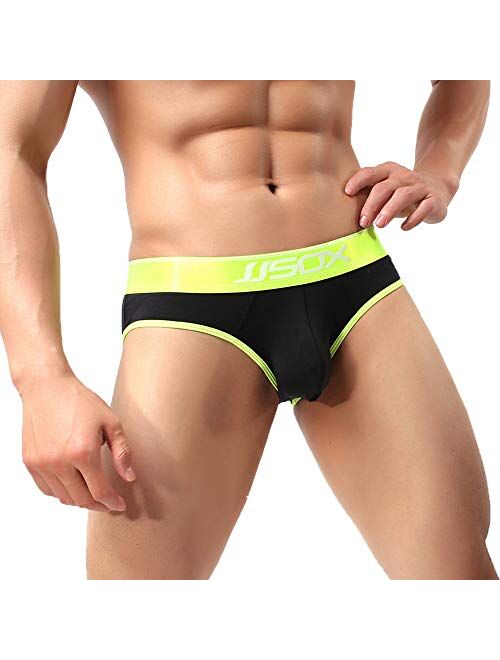Mens Modal Underwear Briefs Comfortable Jockstrap Sexy Gay Man Underpants Back Open Sleepwear