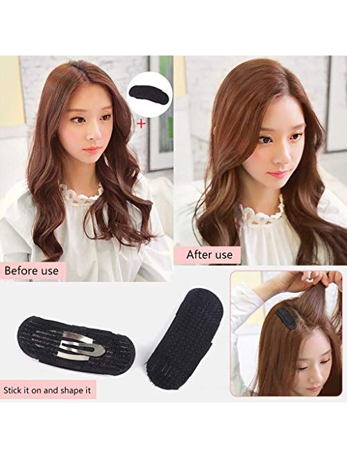 Volumizing Bump Up Hair Clips, Hair Increasing Tools Hairpins Fluffy Hairstyle Kit, Inserts Hair Styling Set Root Clip Pad, Volume Base Styling Accessories for Girl, Wome