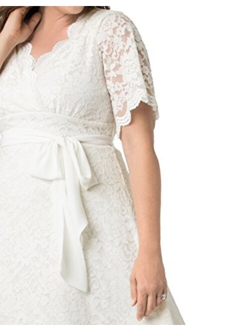 Kiyonna Women's Plus Size Graced with Love Wedding Dress