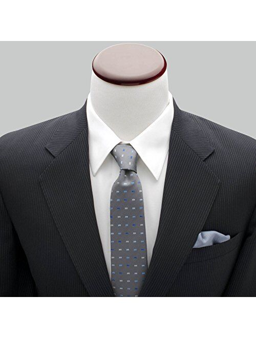Cufflinks, Inc. Batman Icon Gray Mens Tie