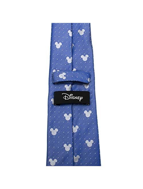 Cufflinks, Inc. Mickey Mouse Blue Pin Dot Mens Tie