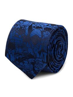 Blue Batman Comic Tie