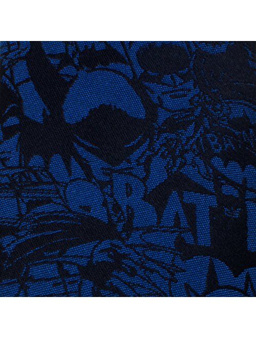 Cufflinks, Inc. Blue Batman Comic Tie