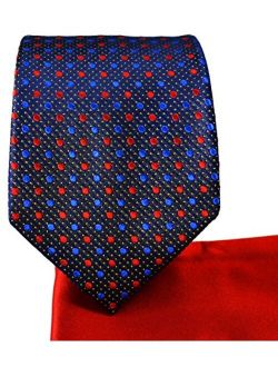 Blue Nights 7-fold Silk Tie and Pocket Square