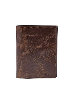 Men's Derrick Leather RFID Blocking International Combination Wallet