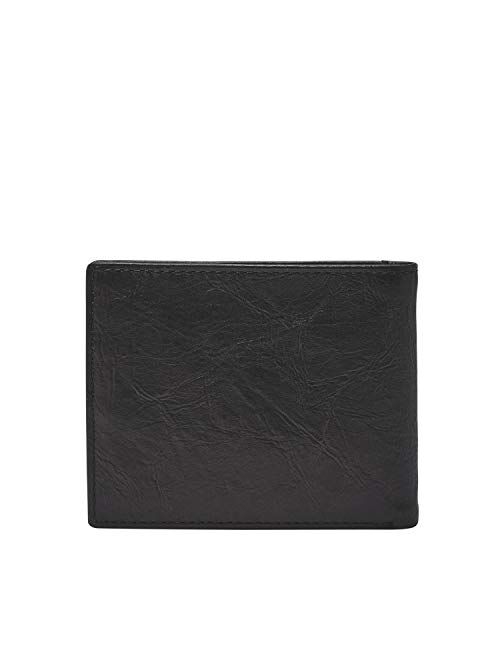Fossil Men's Neel Leather Bifold Flip ID Wallet
