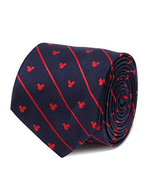 Cufflinks, Inc. Disney Mickey Mouse Navy Pinstripe Men's Dress Tie