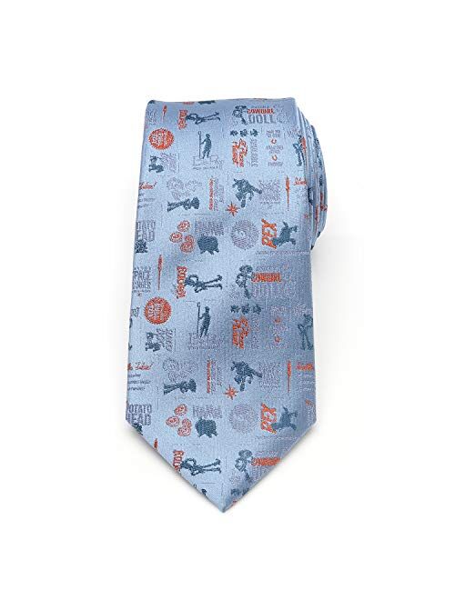 Cufflinks, Inc. Toy Story 4 Characters Blue Men's Tie