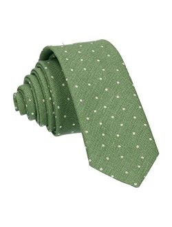 Mrs Bow Tie Dots Maison Necktie, Standard Tie, Skinny Tie