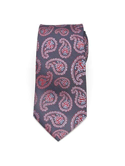 Cufflinks, Inc. Red and Blue Superman Paisley Tie