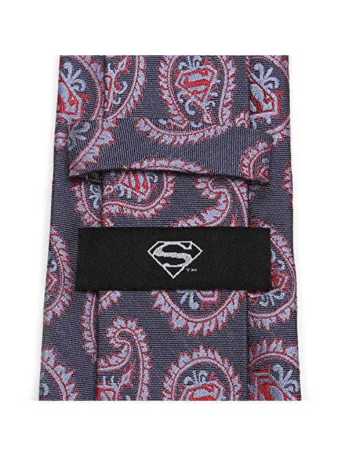 Cufflinks, Inc. Red and Blue Superman Paisley Tie