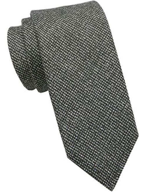 Boss Hugo Boss Tailored Men's Silk and Wool Charcoal Necktie-50324304