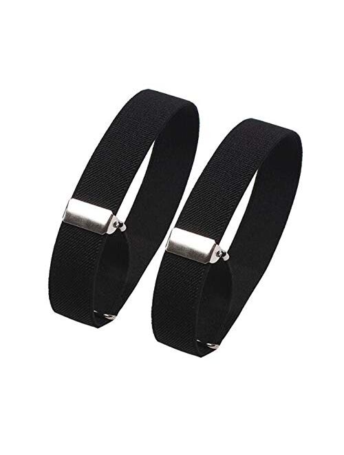 Cyprinus Carpio Elastic Adjustable Armband Shirt Garter Sleeve Holders,Pack of 2