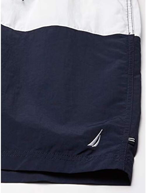Nautica Men's Colorblock Swim Shorts