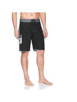 Men's Classic Wave 21 Inch Outseam Surf Suede Solid Boardshort