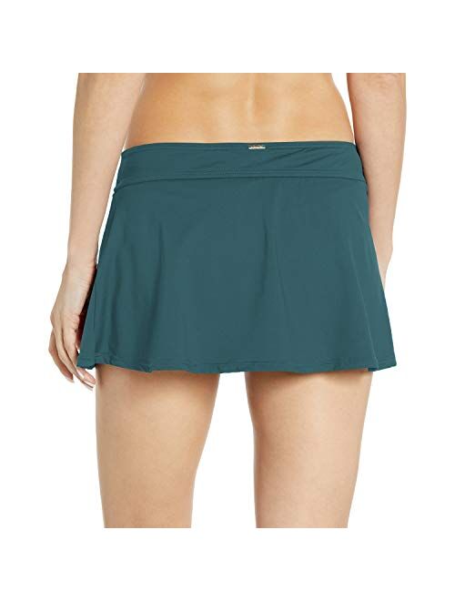 Anne Cole Women's Color Blast Solids Rock Swim Skirt Bottom