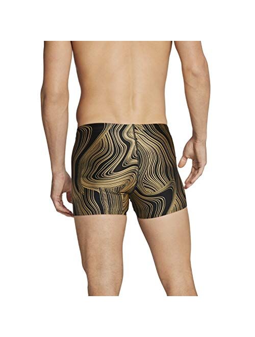 Speedo Men's Swimsuit Square Leg Printed
