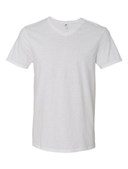 4.7 oz. 100% Sofspun Cotton Jersey V-Neck T-Shirt (SFVR)