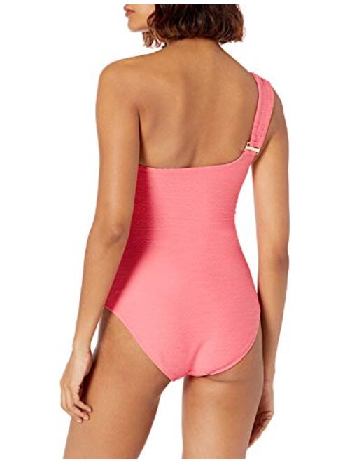 Anne Cole Women's Shoulder One Piece Swimsuit