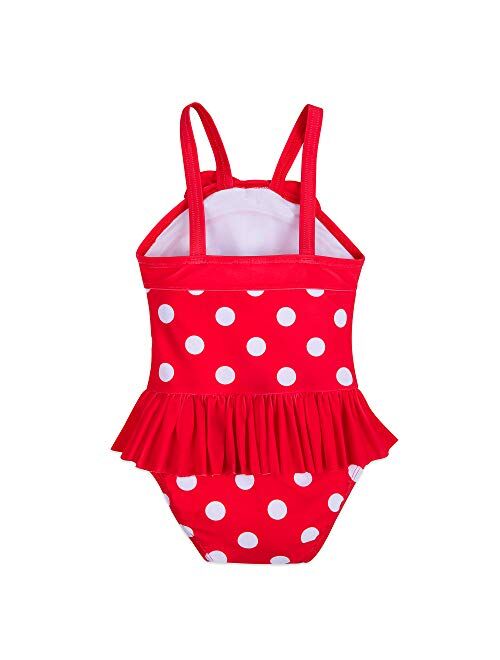 Disney Minnie Mouse Polka Dot Swimsuit for Girls