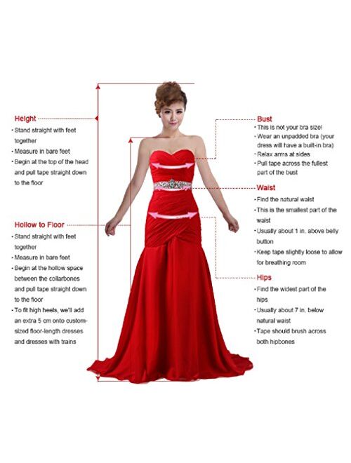 ANTS Women's Sexy Ruched Dresses for Weddings Sweetheart Bridal Dress