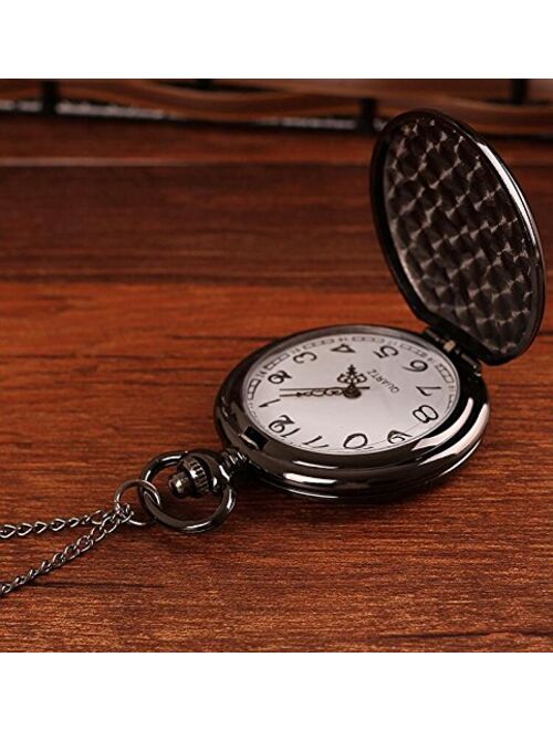 Birthday Gifts for Men Pocket Watch, Men Gifts for Anniversary Graduation Fathers Day Valentines Day, Unique for Him