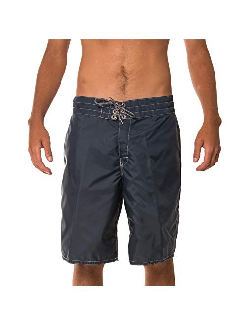 Birdwell Men's 312 Nylon Board Shorts, Long Length