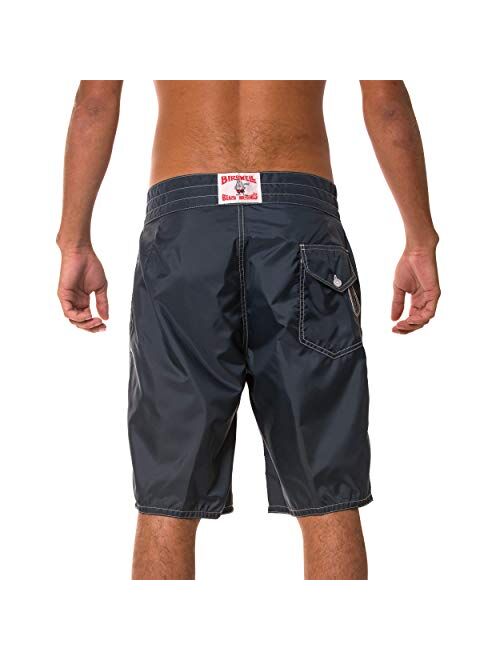 Birdwell Men's 312 Nylon Board Shorts, Long Length