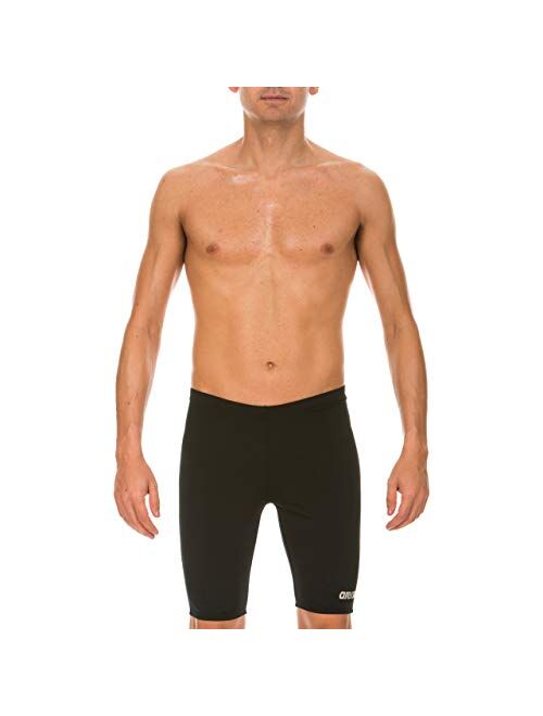 Arena Men's Board Race Polyester Solid Jammer Swimsuit