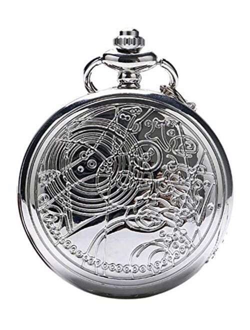 Vintage Doctor Who Retro Dr. Who Quartz Pocket Watch for Gifts
