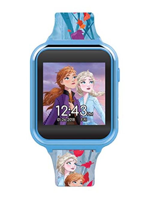 Disney Frozen 2 Touch-Screen Smartwatch, Built in Selfie-Camera, Easy-to-Buckle Strap, Girls Smart Watch - Model: FZN4587