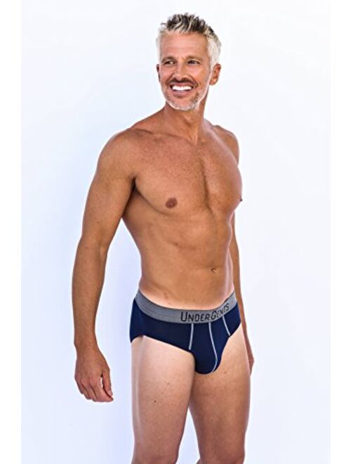 UnderGents Men's Brief Underwear - Underwear Comfort for Men (no Whitey tightie)