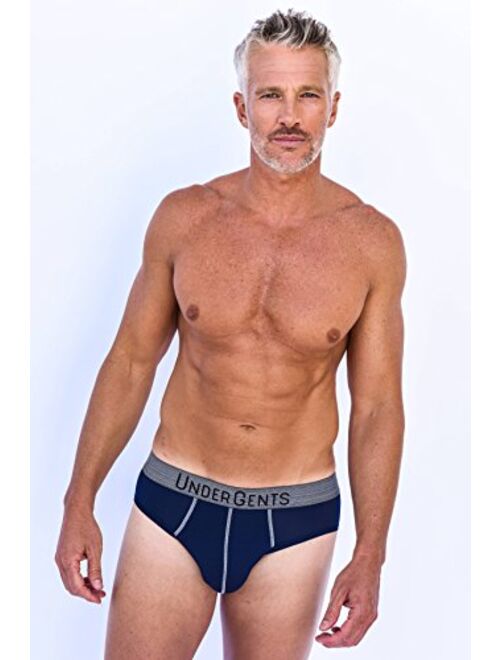 UnderGents Men's Brief Underwear - Underwear Comfort for Men (no Whitey tightie)