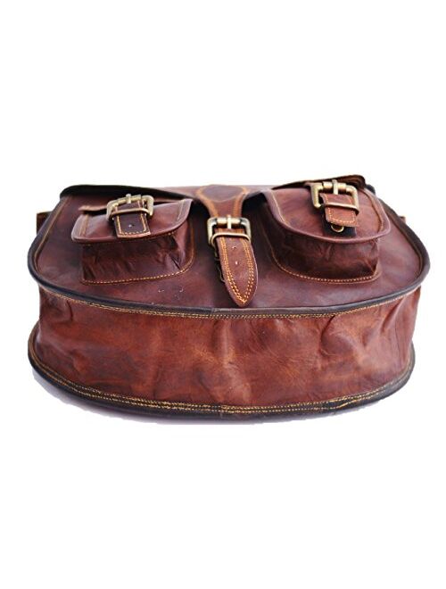 Satchel And Fable Leather Purse Cross body Shoulder Women Handbag I pad Bag