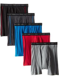 Men's 5-Pack Sports-Inspired Cool Dri Boxer Brief