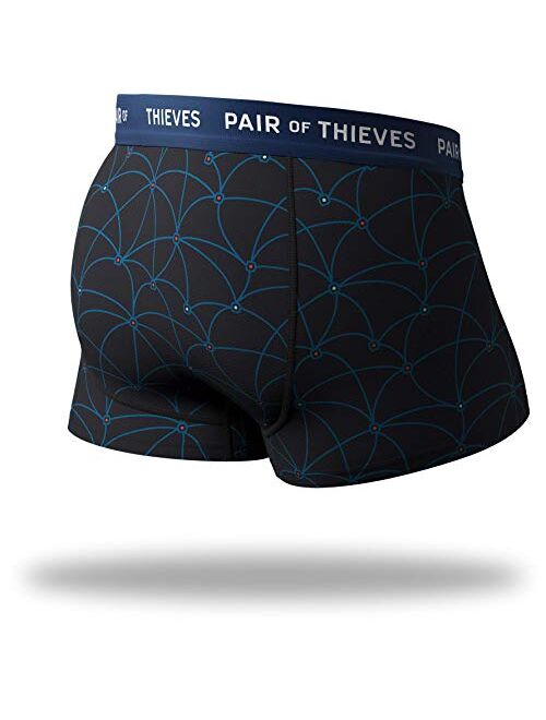 Pair of Thieves Super Fit Men’s Trunks, 3 Pack Underwear, AMZ Exclusive
