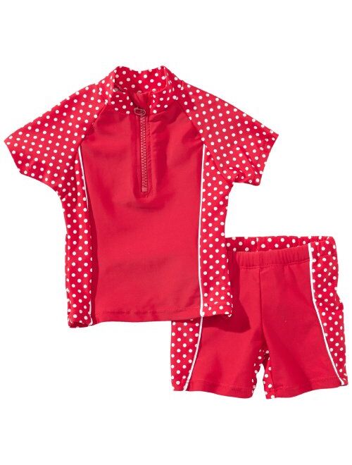 Playshoes Girl's UV Sun Protection Dots Collection Two Piece Swimsuit