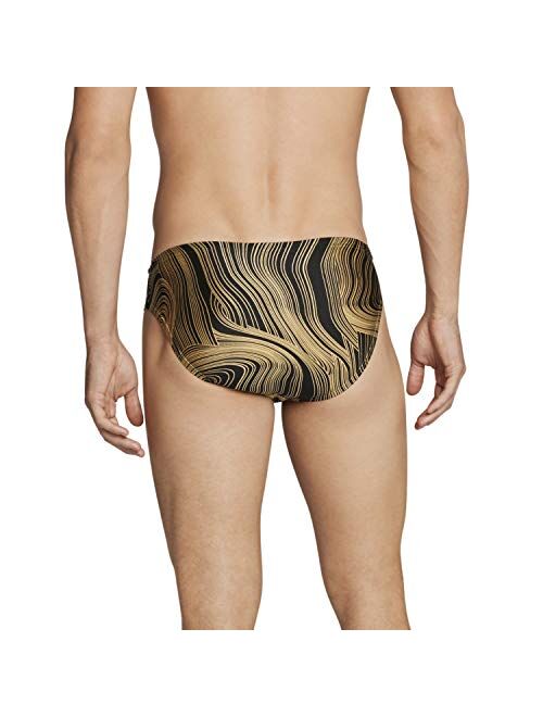 Speedo Men's Swimsuit Brief Creora Highclo Printed