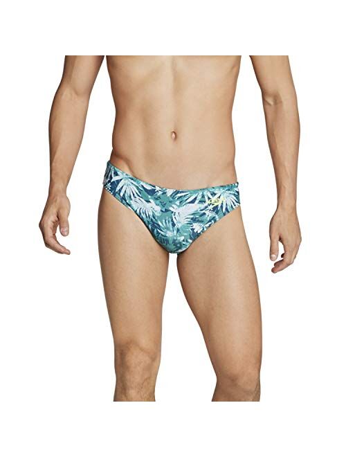 Speedo Men's Swimsuit Brief Creora Highclo Printed