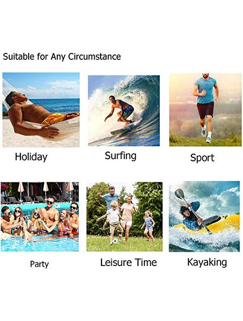 YPTBST Mens Swim Trunks Quick Dry Beach Board Shorts with Mesh Lining Swimwear Bathing Suits