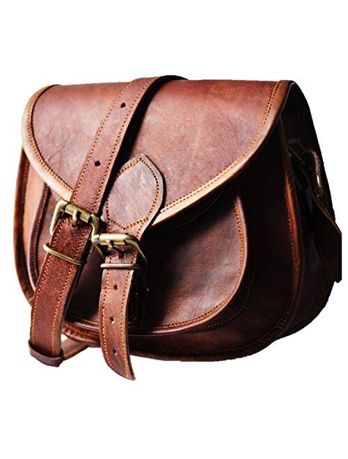 Walls Urban Dezire Women's Leather Vintage Messenger Cross Body Bag