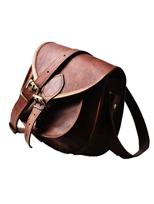 Walls Urban Dezire Women's Leather Vintage Messenger Cross Body Bag
