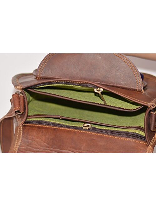 Walls Urban Dezire Women's Leather Vintage Messenger Cross Body Bag