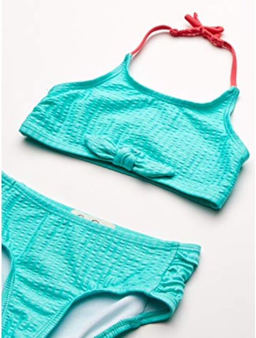 Jessica Simpson Girls' 2-Piece Bikini Swimsuit Set