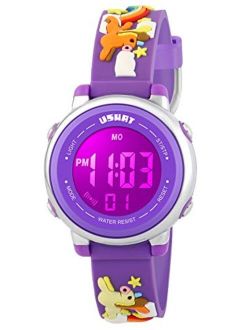 Kids Watch Sport Multi Function 30M Waterproof LED Alarm Stopwatch Digital Child Wristwatch for Boy Girl