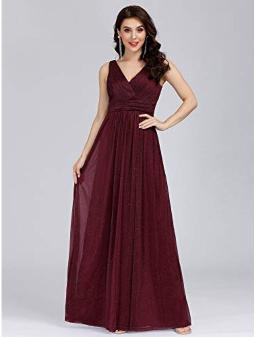 Ever-Pretty Women's Ruched Empire Wasit Bridesmaid Dresses 7764