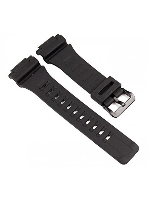 Casio watch strap watchband Resin Band black for AQ-S810W AQ-S810