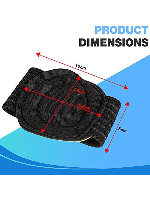5 Pair Arch Support Brace Compression Cushioned Support Sleeves, Plantar Fasciitis Foot Pain Relief for Fallen Arches, Flat Feet, Heel Fatigue, Achy Feet Problems, for Me